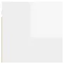 White engineered wood bedside table 30.5x30x30 cm by vidaXL, Nightstands - Ref: Foro24-3079724, Price: 32,52 €, Discount: %