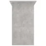 Escritorio de madera contrachapada gris hormigón 80x45x74 cm de vidaXL, Escritorios - Ref: Foro24-801368, Precio: 59,68 €, De...