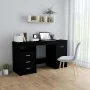 Escritorio de madera de ingeniería negro 140x50x76 cm by vidaXL, Desks - Ref: Foro24-3054781, Price: 164,87 €, Discount: %