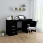 Escritorio de madera de ingeniería negro 140x50x76 cm by vidaXL, Desks - Ref: Foro24-3054781, Price: 164,87 €, Discount: %