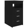 Escritorio de madera de ingeniería negro 140x50x76 cm by vidaXL, Desks - Ref: Foro24-3054781, Price: 164,87 €, Discount: %