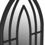 Espejo de hierro negro para uso interior 70x30 cm de vidaXL, Espejos - Ref: Foro24-3093526, Precio: 82,96 €, Descuento: %