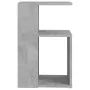 Mesa auxiliar de madera contrachapada gris hormigón 36x30x56 cm de vidaXL, Mesas auxiliares - Ref: Foro24-802997, Precio: 32,...