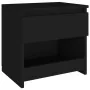 Nachttisch aus schwarzem Sperrholz, 40 x 30 x 39 cm von vidaXL, Nachttische - Ref: Foro24-803445, Preis: 36,12 €, Rabatt: %
