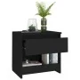 Nachttisch aus schwarzem Sperrholz, 40 x 30 x 39 cm von vidaXL, Nachttische - Ref: Foro24-803445, Preis: 36,12 €, Rabatt: %