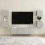 Bedside tables 2 units concrete gray 30.5x30x30cm by vidaXL, Nightstands - Ref: Foro24-3079719, Price: 46,48 €, Discount: %