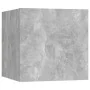 Bedside tables 2 units concrete gray 30.5x30x30cm by vidaXL, Nightstands - Ref: Foro24-3079719, Price: 46,48 €, Discount: %