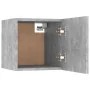 Bedside tables 2 units concrete gray 30.5x30x30cm by vidaXL, Nightstands - Ref: Foro24-3079719, Price: 46,48 €, Discount: %
