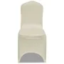 Funda de silla elástica color crema 24 unidades de vidaXL, Fundas - Ref: Foro24-3051642, Precio: 96,35 €, Descuento: %
