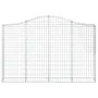 Cestas de gaviones 3 uds forma de arco hierro 200x30x120/140 cm de vidaXL, Maceteros y jardineras - Ref: Foro24-3145452, Prec...