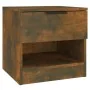 Bedside table made of plywood in a smoked oak color by vidaXL, Nightstands - Ref: Foro24-817045, Price: 36,42 €, Discount: %