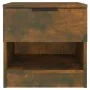 Bedside table made of plywood in a smoked oak color by vidaXL, Nightstands - Ref: Foro24-817045, Price: 36,42 €, Discount: %