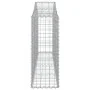 Cestas de gaviones 25 uds forma de arco hierro 200x30x80/100 cm de vidaXL, Maceteros y jardineras - Ref: Foro24-3145425, Prec...