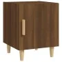 Nightstands 2 pcs brown oak plywood by vidaXL, Nightstands - Ref: Foro24-817314, Price: 46,48 €, Discount: %
