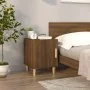Nightstands 2 pcs brown oak plywood by vidaXL, Nightstands - Ref: Foro24-817314, Price: 46,48 €, Discount: %