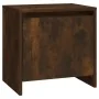 Mesita de noche madera ingeniería roble ahumado 45x34x44,5 cm de vidaXL, Mesitas de noche - Ref: Foro24-813044, Precio: 33,78...