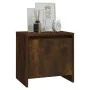 Mesita de noche madera ingeniería roble ahumado 45x34x44,5 cm de vidaXL, Mesitas de noche - Ref: Foro24-813044, Precio: 33,78...