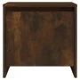 Mesita de noche madera ingeniería roble ahumado 45x34x44,5 cm de vidaXL, Mesitas de noche - Ref: Foro24-813044, Precio: 33,78...