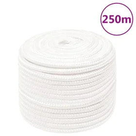 Cuerda de barco polipropileno blanco intenso 14 mm 250 m de vidaXL, Sogas y cuerdas metálicas - Ref: Foro24-152571, Precio: 1...
