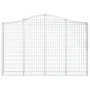 Cestas gaviones 15 uds forma de arco hierro 200x30x120/140 cm de vidaXL, Maceteros y jardineras - Ref: Foro24-3145464, Precio...