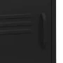 Bedside tables 2 units black steel 35x35x51 cm by vidaXL, Nightstands - Ref: Foro24-3095221, Price: 146,58 €, Discount: %