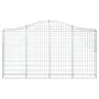 Cestas gaviones 20 uds forma de arco hierro 200x30x100/120 cm de vidaXL, Maceteros y jardineras - Ref: Foro24-3145445, Precio...