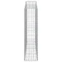 Gabion baskets 5 pcs arch shape iron 200x30x120/140 cm by vidaXL, Pots and planters - Ref: Foro24-3145454, Price: 462,46 €, D...