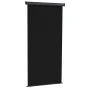 Toldo lateral de balcón negro 122x250 cm de vidaXL, Sombrillas - Ref: Foro24-317844, Precio: 72,59 €, Descuento: %