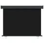 Toldo lateral de balcón negro 122x250 cm de vidaXL, Sombrillas - Ref: Foro24-317844, Precio: 72,59 €, Descuento: %