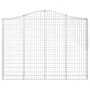 Gabion baskets 7 pcs iron arch shape 200x30x140/160 cm by vidaXL, Pots and planters - Ref: Foro24-3145477, Price: 671,10 €, D...