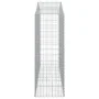 Cestas gaviones 7 uds forma de arco hierro 200x50x140/160 cm de vidaXL, Maceteros y jardineras - Ref: Foro24-3145687, Precio:...