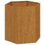 Jardinera de acero corten oxidado 40x40x45 cm de vidaXL, Maceteros y jardineras - Ref: Foro24-823674, Precio: 47,19 €, Descue...