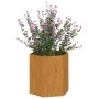 Jardinera de acero corten oxidado 40x40x45 cm de vidaXL, Maceteros y jardineras - Ref: Foro24-823674, Precio: 47,19 €, Descue...
