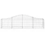 Cestas de gaviones 10 uds forma de arco hierro 200x30x40/60 cm de vidaXL, Maceteros y jardineras - Ref: Foro24-3145375, Preci...
