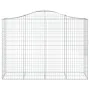 Cestas gaviones 8 uds forma de arco hierro 200x50x140/160 cm de vidaXL, Maceteros y jardineras - Ref: Foro24-3145688, Precio:...