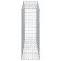 Cestas gaviones 8 uds forma de arco hierro 200x50x140/160 cm de vidaXL, Maceteros y jardineras - Ref: Foro24-3145688, Precio:...