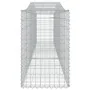 Cestas de gaviones 10 uds forma de arco hierro 400x50x80/100 cm de vidaXL, Maceteros y jardineras - Ref: Foro24-3145951, Prec...