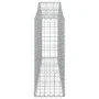 Cestas de gaviones 30 uds forma de arco hierro 200x30x80/100 cm de vidaXL, Maceteros y jardineras - Ref: Foro24-3145426, Prec...