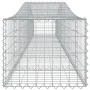 Cestas de gaviones 9 uds forma de arco hierro 400x50x40/60 cm de vidaXL, Maceteros y jardineras - Ref: Foro24-3145924, Precio...