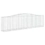 Cestas de gaviones 4 uds forma de arco hierro 400x50x100/120 cm de vidaXL, Maceteros y jardineras - Ref: Foro24-3145958, Prec...