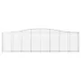 Cestas de gaviones 4 uds forma de arco hierro 400x50x100/120 cm de vidaXL, Maceteros y jardineras - Ref: Foro24-3145958, Prec...