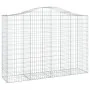 Cestas gaviones 5 uds forma de arco hierro 200x50x140/160 cm de vidaXL, Maceteros y jardineras - Ref: Foro24-3145685, Precio:...
