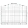 Cestas gaviones 5 uds forma de arco hierro 200x50x140/160 cm de vidaXL, Maceteros y jardineras - Ref: Foro24-3145685, Precio:...