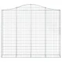 Cestas gaviones 3 uds forma de arco hierro 200x30x160/180 cm de vidaXL, Maceteros y jardineras - Ref: Foro24-3145494, Precio:...