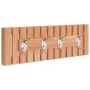 Perchero de pared madera maciza de nogal 42x8,5x14 cm de vidaXL, Toalleros - Ref: Foro24-350371, Precio: 32,25 €, Descuento: %