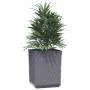 Jardineras 4 uds polipropileno gris oscuro 30x30x37 cm de vidaXL, Maceteros y jardineras - Ref: Foro24-364185, Precio: 96,99 ...