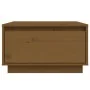 Mesa de centro madera maciza de pino marrón miel 55x56x32 cm de vidaXL, Mesas de centro - Ref: Foro24-813408, Precio: 56,19 €...