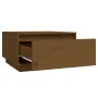 Mesa de centro madera maciza de pino marrón miel 55x56x32 cm de vidaXL, Mesas de centro - Ref: Foro24-813408, Precio: 56,19 €...
