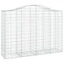 Cestas gaviones 6 uds forma de arco hierro 200x50x140/160 cm de vidaXL, Maceteros y jardineras - Ref: Foro24-3145686, Precio:...