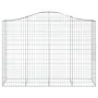 Cestas gaviones 6 uds forma de arco hierro 200x50x140/160 cm de vidaXL, Maceteros y jardineras - Ref: Foro24-3145686, Precio:...